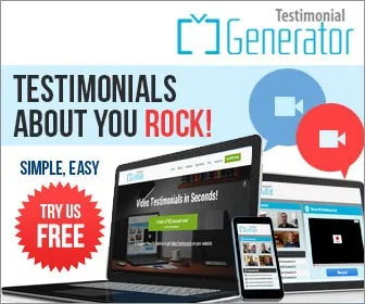 Testimonial Generator About You Rock Banner
