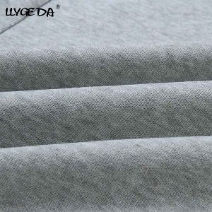 Hoodie Dresses Women O-Neck Long Sleeve Thicken Velvet Fleece for Autumn Grey